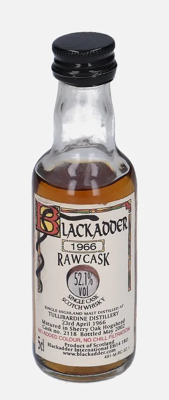 Tullibardine – 1966 Blackadder International Raw Cask