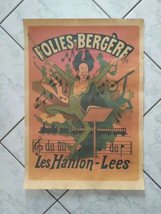 Jules Chéret - Folies - Bergère - 1970s