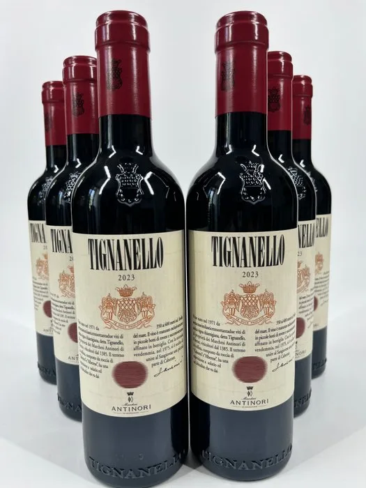2023 Marchesi Antinori, Tignanello - Tuscany IGT - 6 Half Bottle (0.375L)