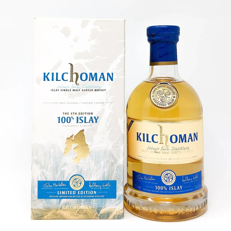 Kilchoman – 100% Islay 4th Edition Single Malt Scotch Whisky