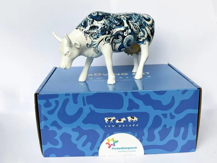 CowParade - Friesland Campina - Sculpture, Friesland Campina, medium hars, SPECIAL - 10 cm - Resin - 2020