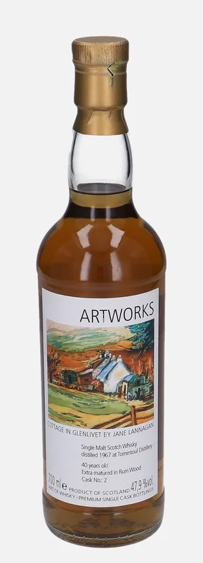 Tomintoul – 1967 40 Year Old Art of Whisky Artworks