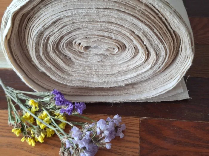 Large and Rare Roll of ancient Hemp - 16 meters - Textile - 1600 cm - 78 cm - Textile - 1600 cm - 78 cm