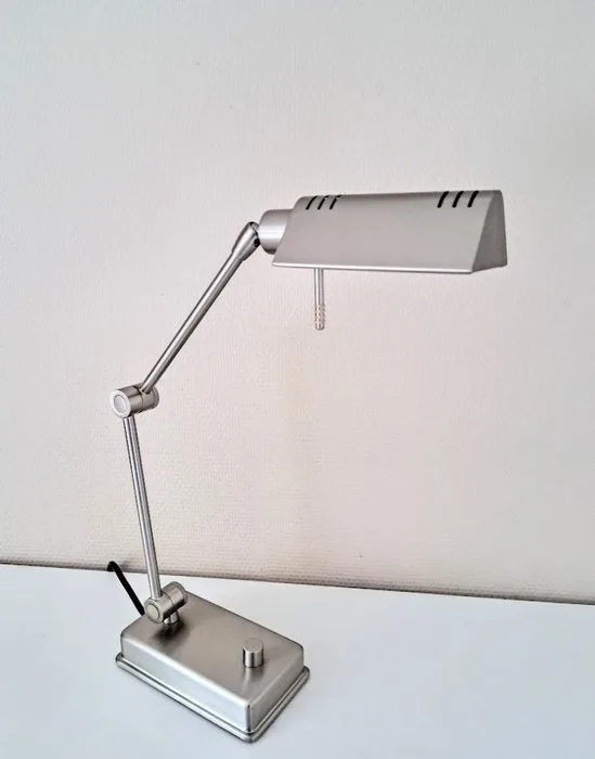 Table lamp - Beautiful Holtkötter desk lamp - metal