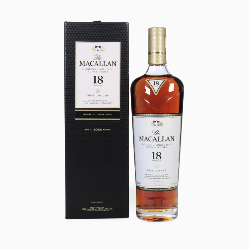 Macallan – 18 Year Old (2022) Sherry Oak