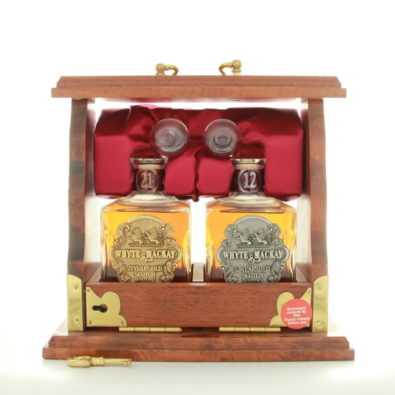 Whyte & Mackay Tantalus Decanter Set (37.5cl, 40%)
