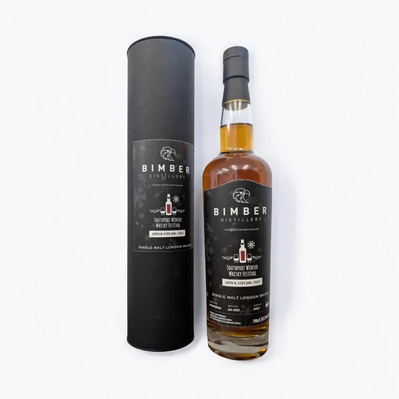 Bimber – 2023 Southport Whisky Festival Special Amontillado Cask Bottle No. 39 of 114