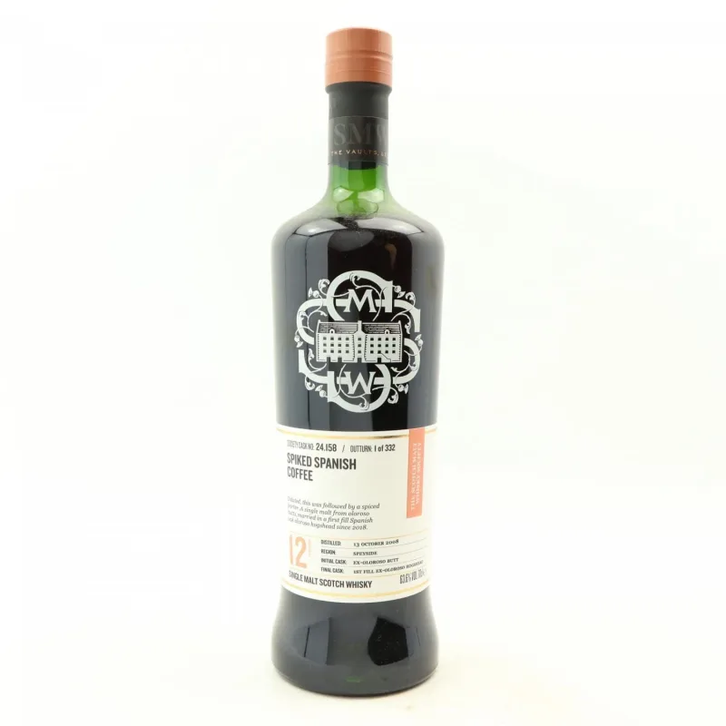 Macallan – 12 Year Old 2008 SMWS 24.158 Spiked Spanish Coffee (70cl, 63.6%)