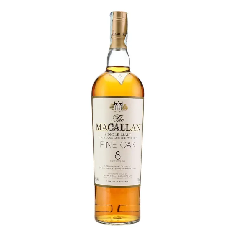 Macallan – Fine Oak 8 Year Old Litre (100cl, 40.00%)