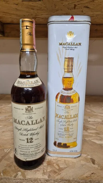Macallan 12 years old Sherry Wood - b. 1990s - 70cl