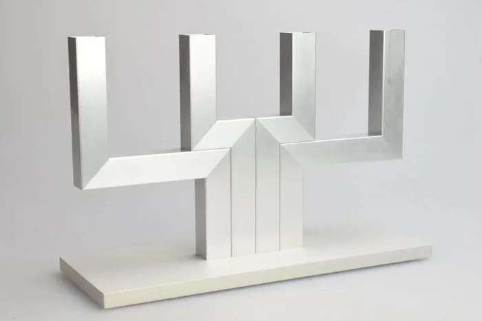 Amabiente - Candlestick C4 - Steel