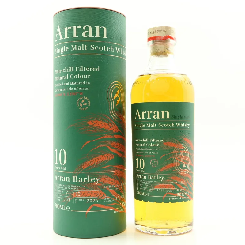 Arran – 10 Year Old Arran Barley Batch #1 (70cl, 50%)