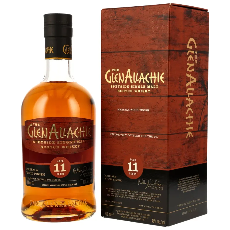 GlenAllachie – 11 Year Old Marsala Wood Finish