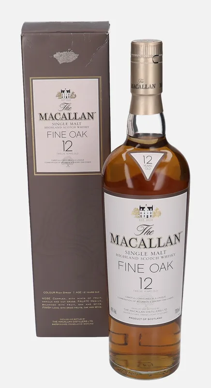 Macallan – 12 Year Old Fine Oak (70cl, 40%)