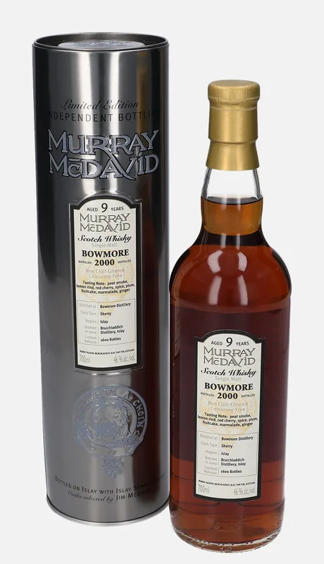 Bowmore – 2000 9 Year Old Murray McDavid