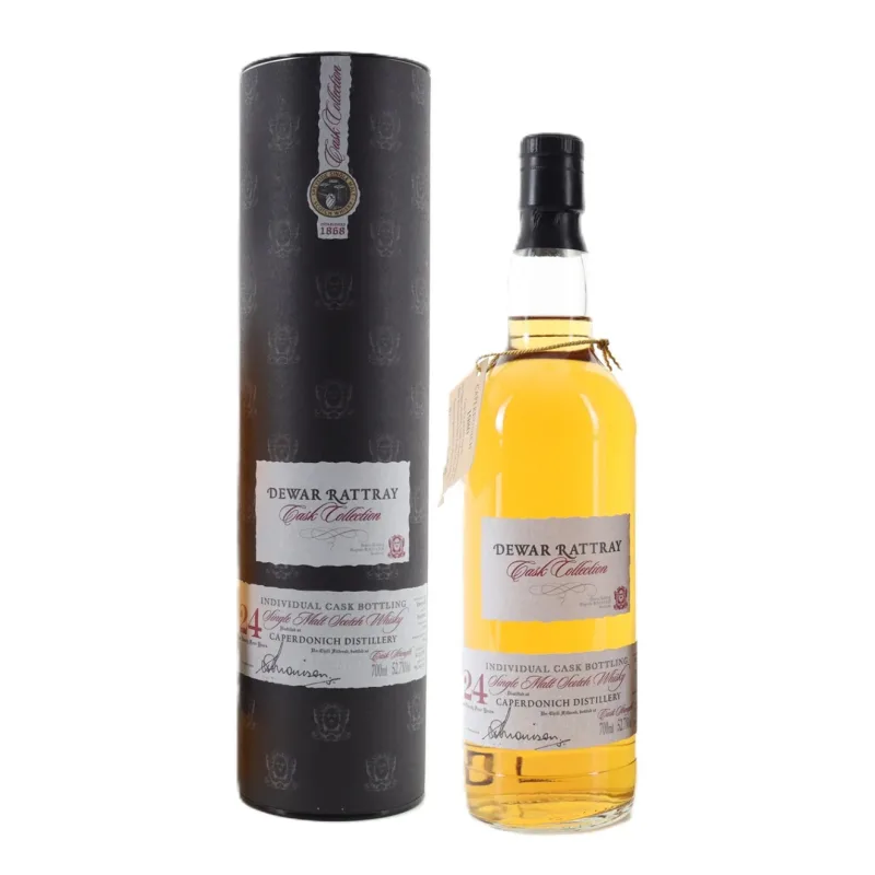 Caperdonich – 24 Year Old 1980 Dewar Rattray Cask #7338