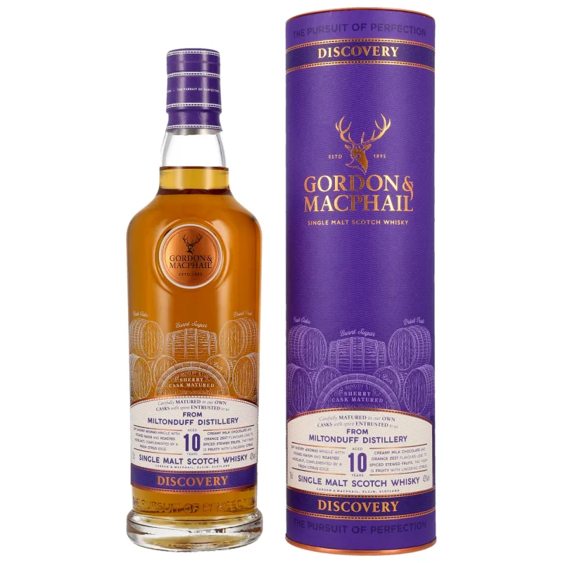 Miltonduff – 10 Year Old Gordon & MacPhail Discovery