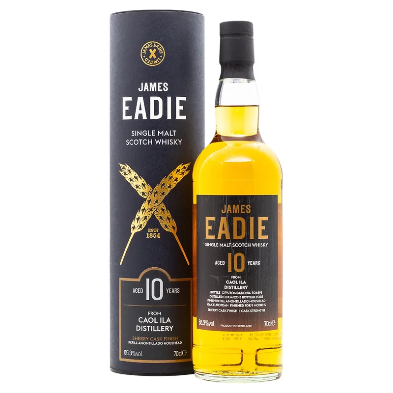 James Eadie Caol Ila 10 Year Old 2013/2023 Cask 306695 (70cl, 55.3%)