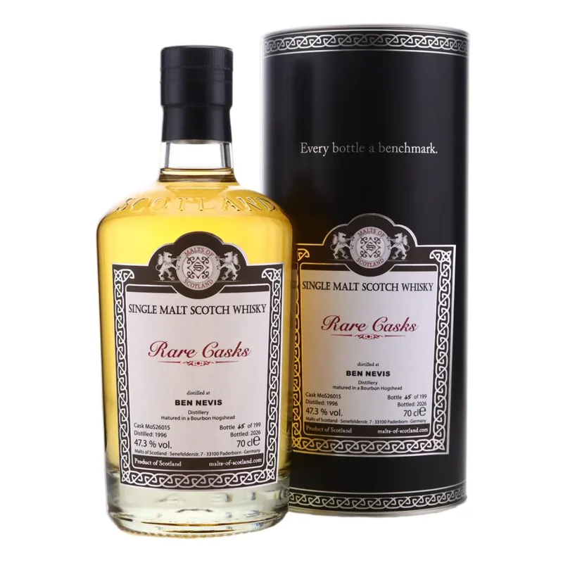 Ben Nevis – 1996 Malts of Scotland Rare Casks (70cl, 47.30%)