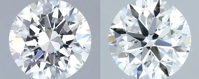 2 pcs Diamond (Natural) - 0.80 ct - Round - D (colourless) - IF - Gemological Institute of America (GIA) - *Matching* *VG EX None*