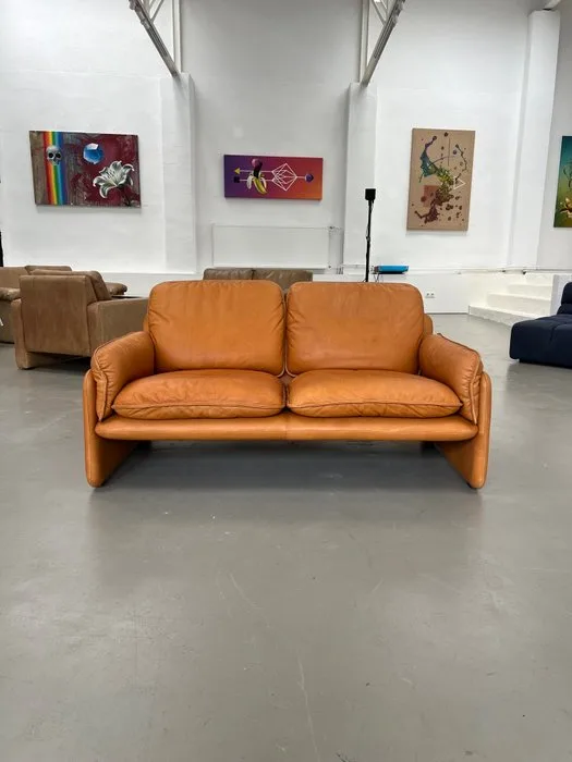 de Sede - Sofa - ds 61 - Wood, Leather