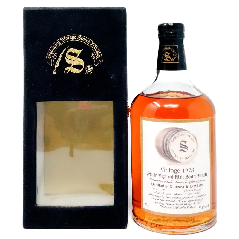 Tamnavulin – 1978 17 Year Old Signatory Vintage