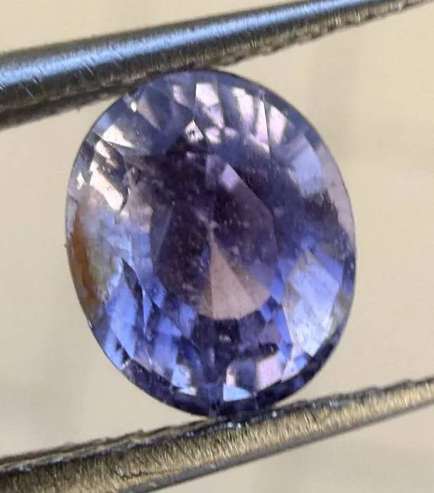Pink, Purple Sapphire - 1.00 ct - Antwerp Laboratory for Gemstone Testing (ALGT) - No Treatment-Fine Quality