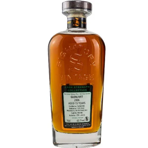 Glenlivet – 2006 15 Year Old First Fill Sherry Butt (Signatory) (63.7%)