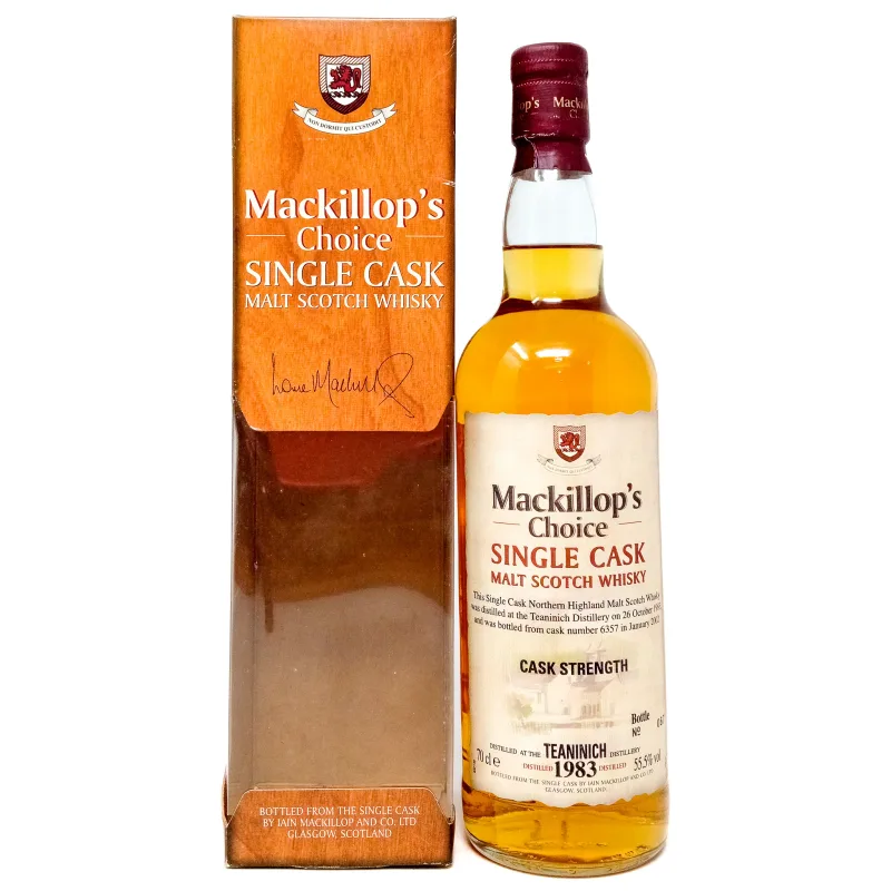 Teaninich – 1983 Mackillop's Choice Cask Strength