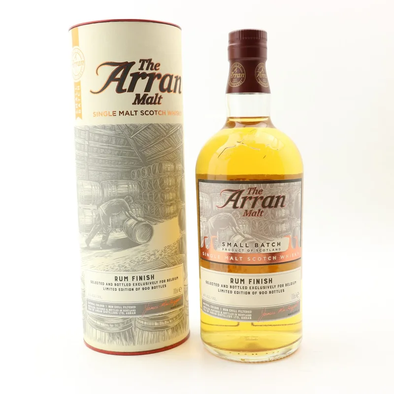 Arran – Small Batch Rum Finish For Belgium