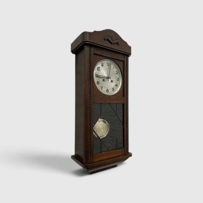 Regulator - Oak - 1950-1960 - Oak Regulator Wall Clock