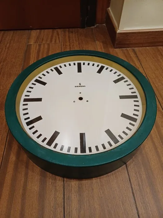 Wall clock - Siemens - Iron - 1950-1960 - Industrial Wall clock