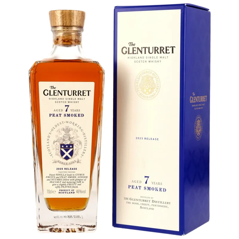 Glenturret – 7 Year Old Peat Smoked 2025 Release