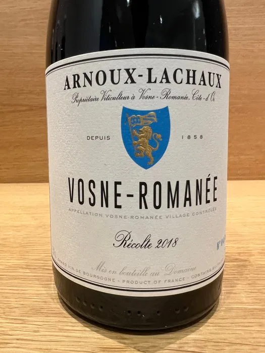 2018 Domaine Arnoux-Lachaux - Vosne-Romanée - 1 Bottle (0.75L)