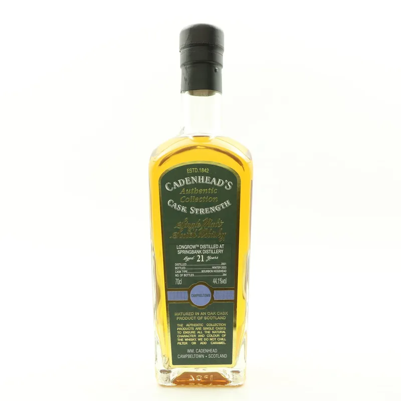 Longrow – 2001 21 Year Old Cadenhead’s (70cl, 44.1%)