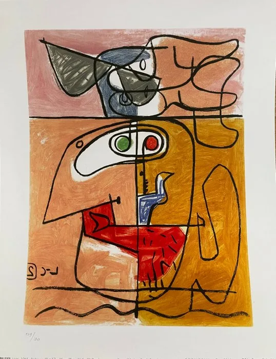 Le Corbusier - Unité, 1965, Kasser/Mochary Family Foundation, copyright FLC/VG Bild Kunst, Bonn 2011, Printed in