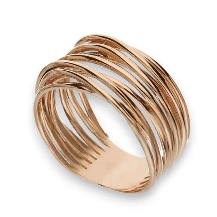 Ring - 18 kt. Rose gold - Ring 18k 5.6 g