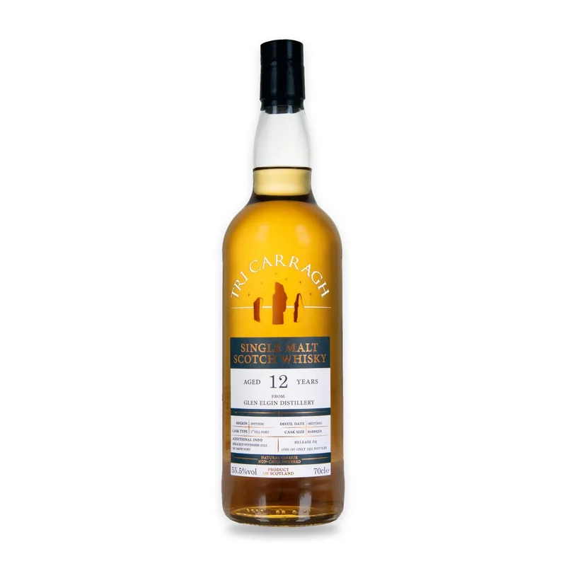 Tri Carragh Glen Elgin 12 Year Old Tawny Port Barrique