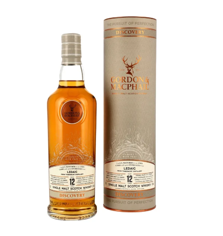 Ledaig 12 Year Old Gordon & MacPhail Discovery Range Ex-Bourbon and Sherry Cask (2022) (70cl, 43%)