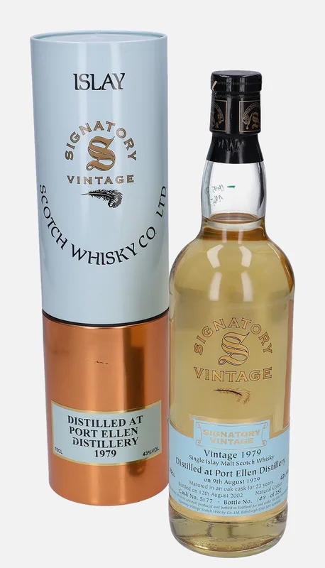 Port Ellen – 1979 23 Year Old Signatory Vintage Scotch Whisky Co. (70cl, 43%)
