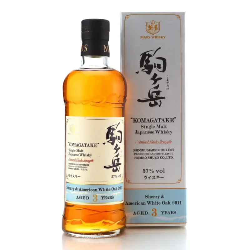 Mars Komagatake 2011 Sherry and White Oak 3 Year Old