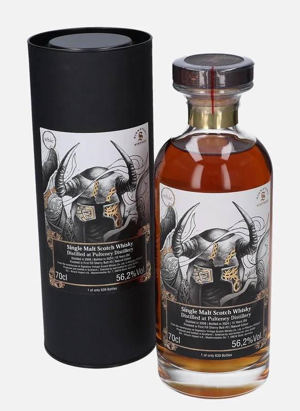 Old Pulteney – 2008 15 Year Old Signatory Vintage Scotch Whisky Co. Edda