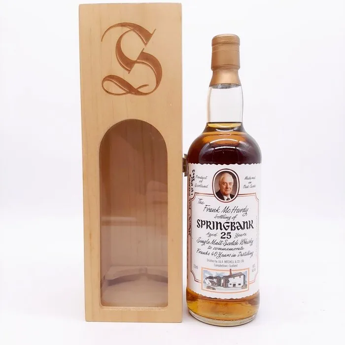 Springbank 25 years old Frank McHardy - Signed - b. 2000s - 750ml