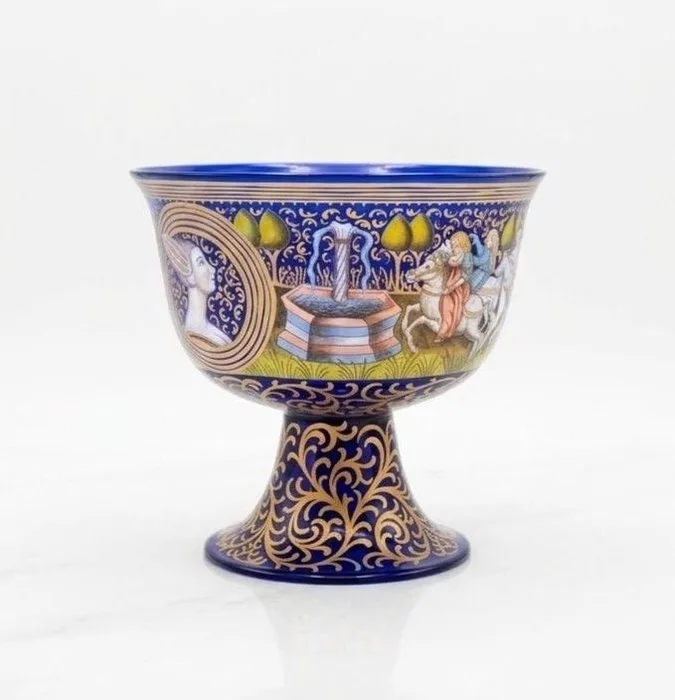 Stem cup - Murano glass - Barovier&Toso