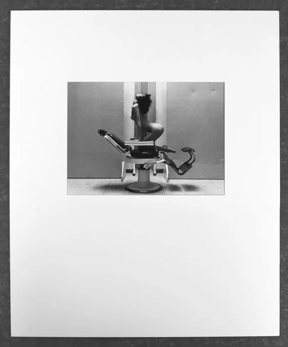 Richard Selby (1933-) - Barber's Chair #41 vintage 1977