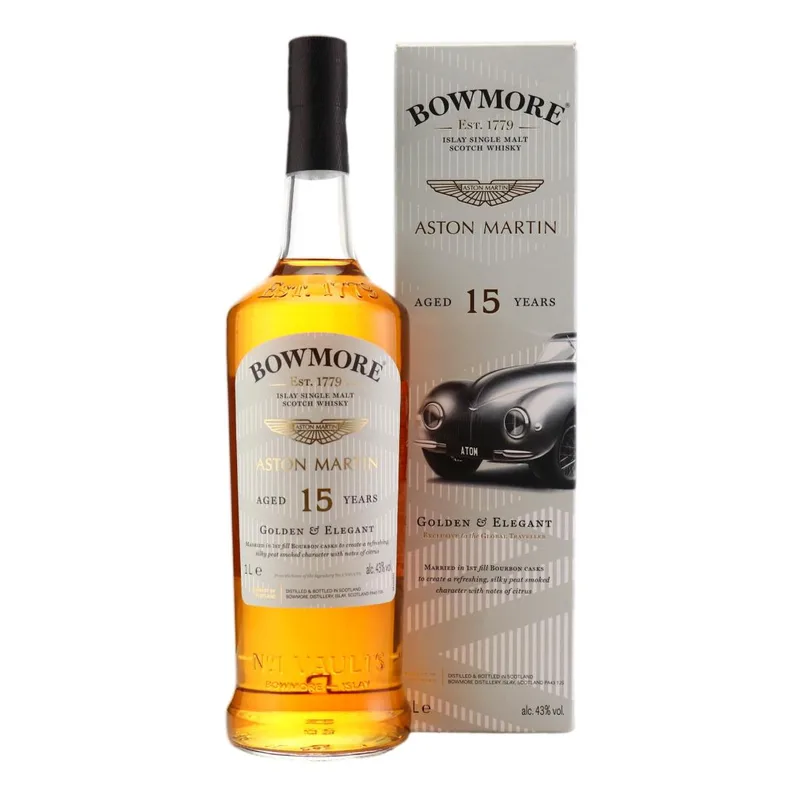Bowmore – 15 Year Old Golden & Elegant - Aston Martin Edition 2 Litre