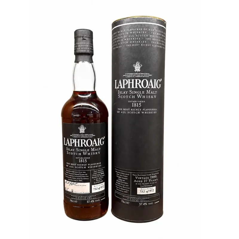 Laphroaig – 1980 27 Year Old Oloroso Sherry Casks Single Malt Whisky