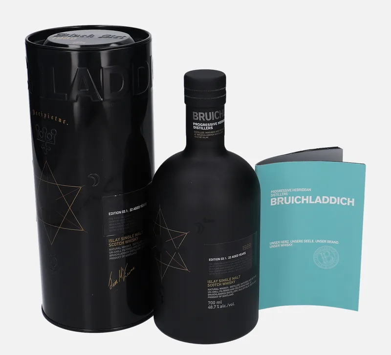 Bruichladdich – Black Art 1989 22 Year Old 03.1 (70cl, 48.7%)