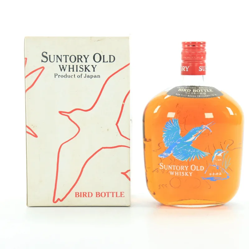 Suntory – Old Whisky Bird Bottle Collection Kingfisher Japanese Blended Whisky (70cl, 43%)