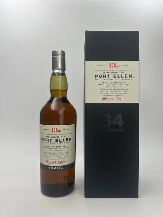 Port Ellen 1978 34 years old 13th Release - b. 2013 - 70cl